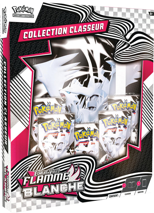 Classeur Pokémon Écarlate et Violet – Flamme Blanche