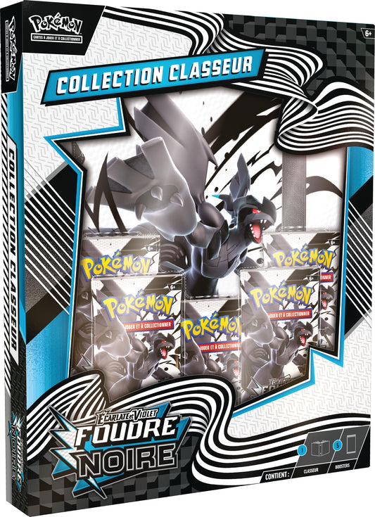 Classeur Pokémon Écarlate et Violet – Foudre Noire